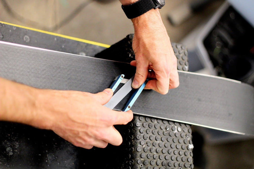 Ski Tuning From Home: Edge & Wax at Switchback Sports