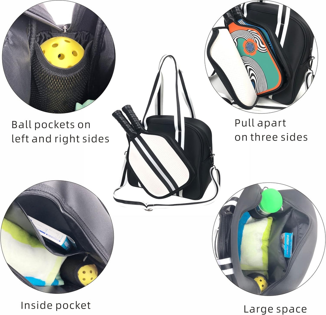 Neoprene Crossbody Sling Pickleball Bag