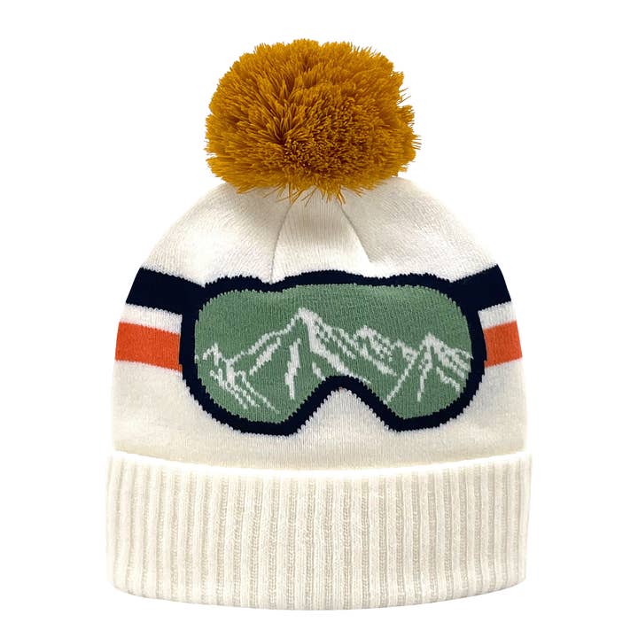 Vintage Ski Goggle Beanie