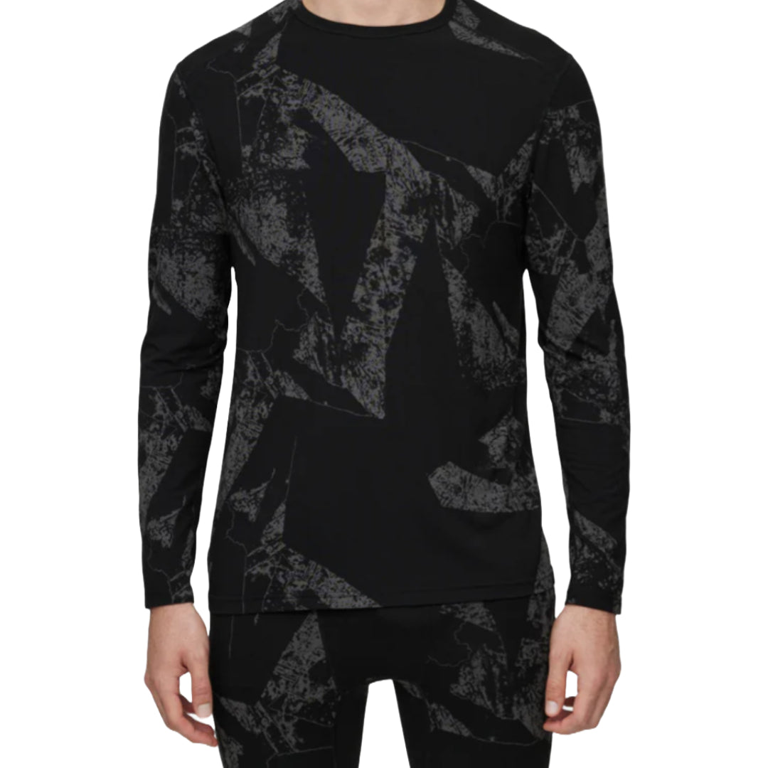 Le Bent Men's Fractal Lightweight Crew at Switchback Sports in Park City