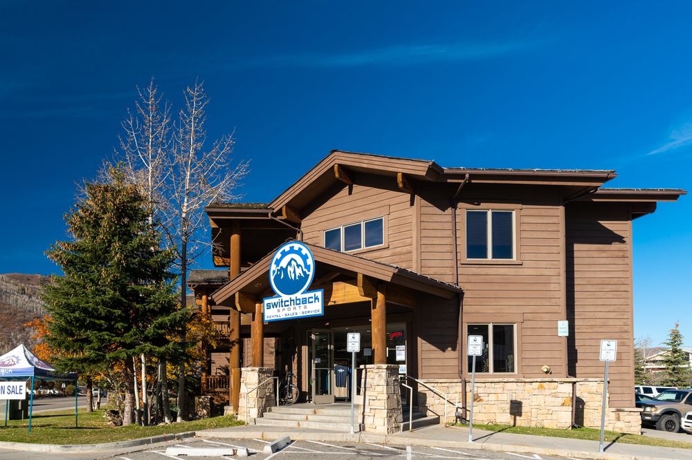 Front entrance to Switchback Sports in Park City