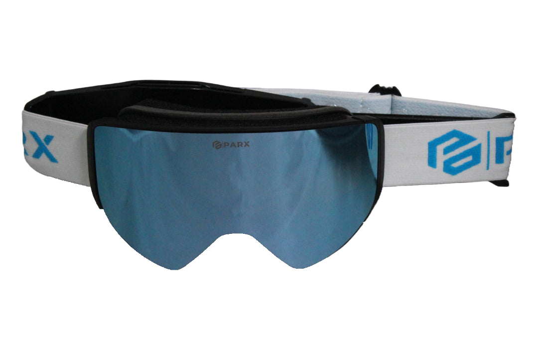 dual lens ski goggles PARX Dual Goggle White
