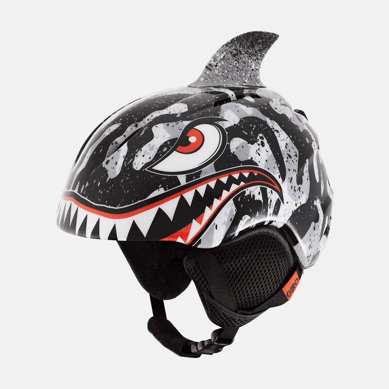 Giro Launch Plus Helmet, Black/Grey Tiger Shark, XS