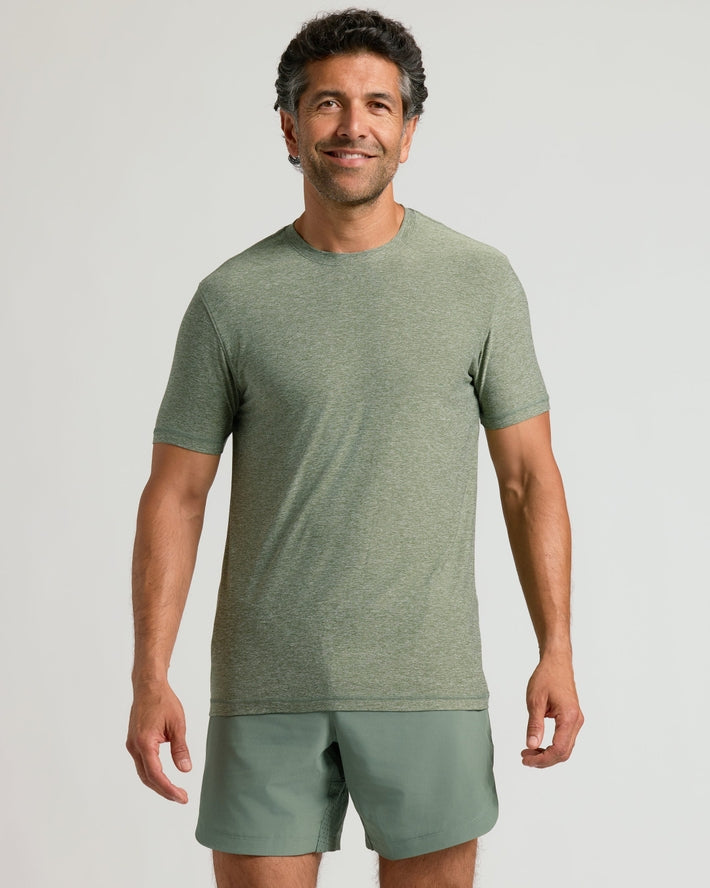 Active Crew Neck Tee