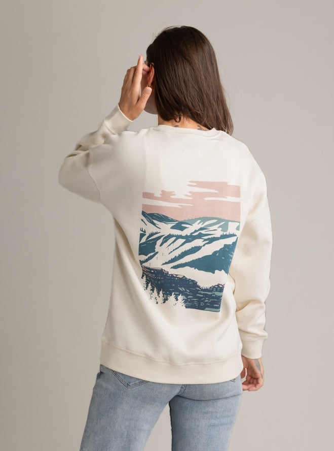 Gabriella Oversized Graphic Crew