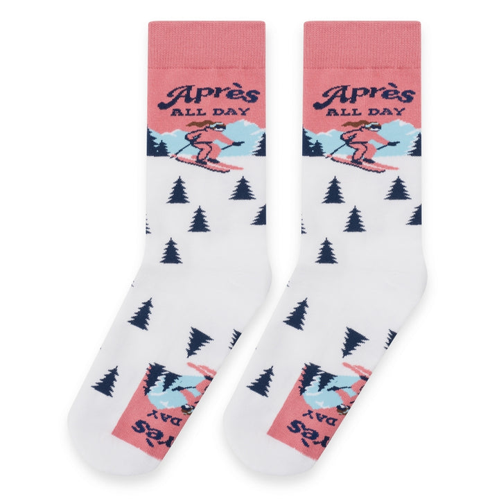 Pink Apres All Day Women's Socks
