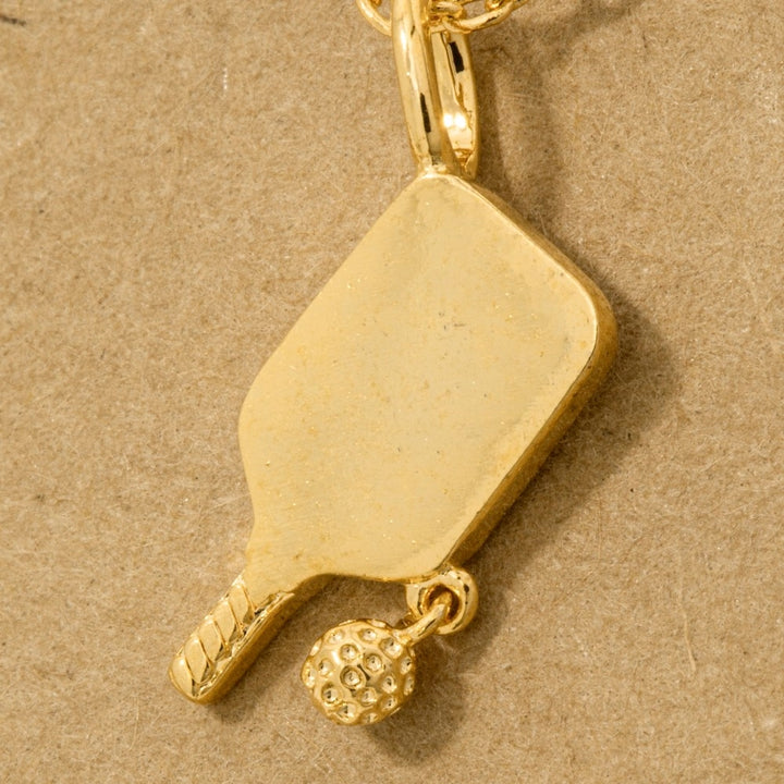 Pickleball Pendant Necklace