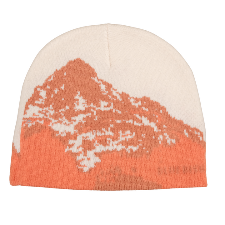 Blue Bison Mountain Peaks Skull Cap