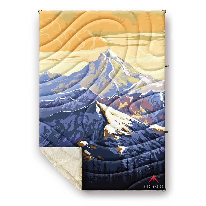 Peaks Sherpa Blanket, 52"x75"
