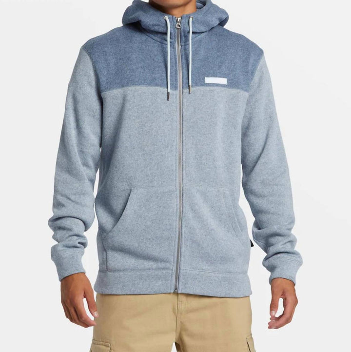 Quiksilver Keller Block Zip Hoodie