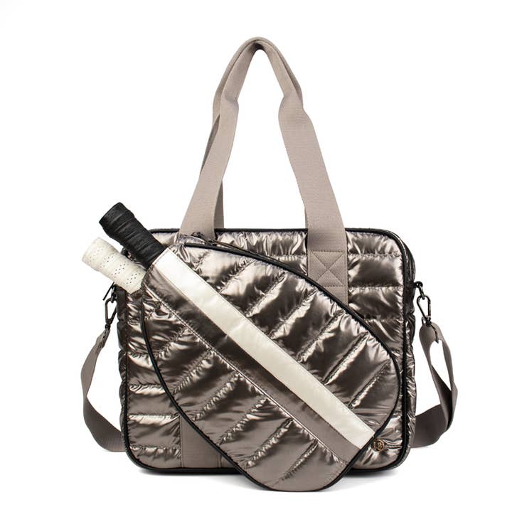 Bella Pickleball Puffer Tote Bag