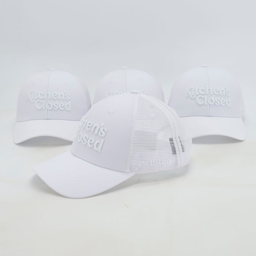 White On White Kitchen's Closed Pickleball Hat