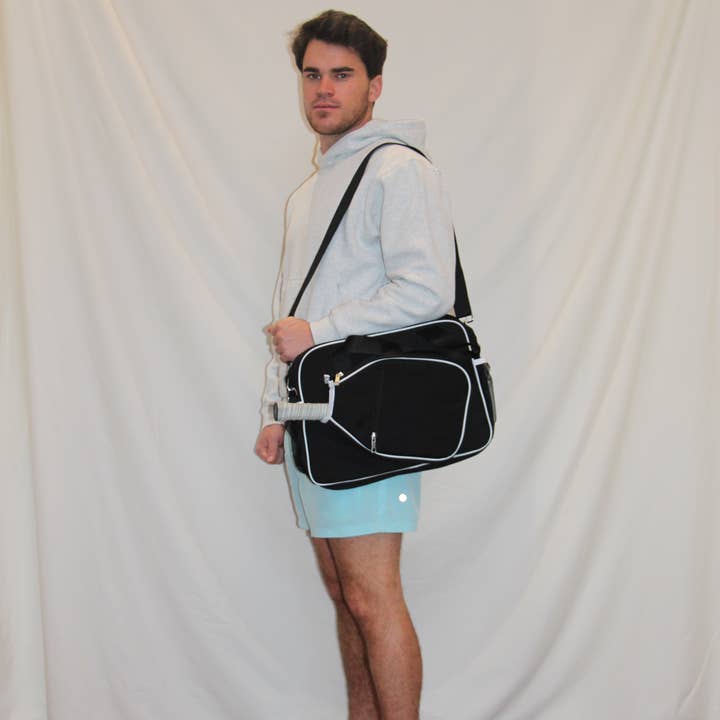 Cross Court Canvas Pickleball Tote