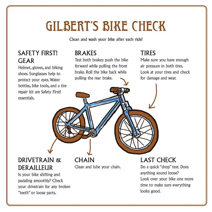 Gilbert The Moose Goes Mountain Biking - Book