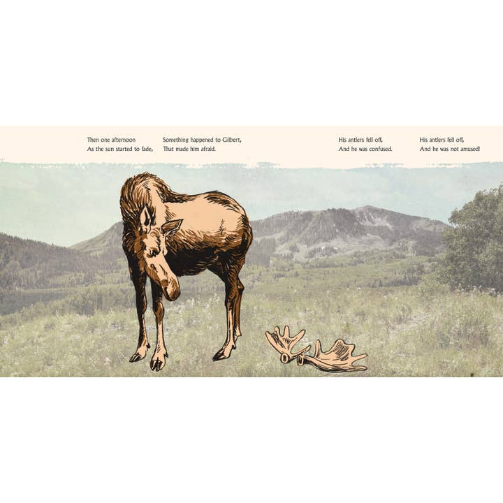 Gilbert the Moose Loses His Antlers - Book