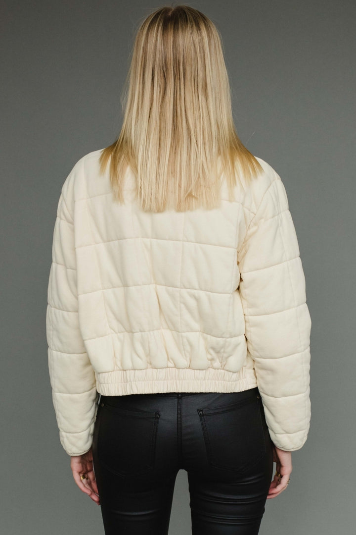 Washed Quilted Jacket