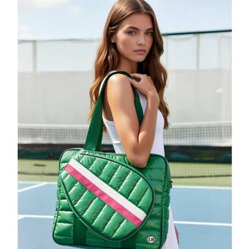 Bella Pickleball Puffer Tote Bag