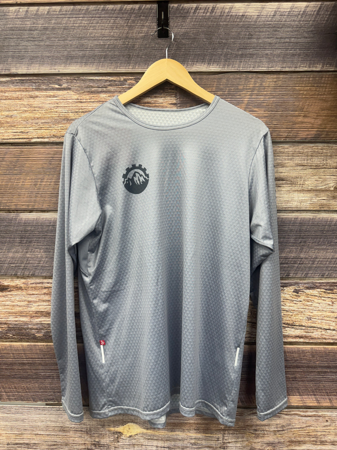 Switchback Sports Jersey L/S Aqua Gray