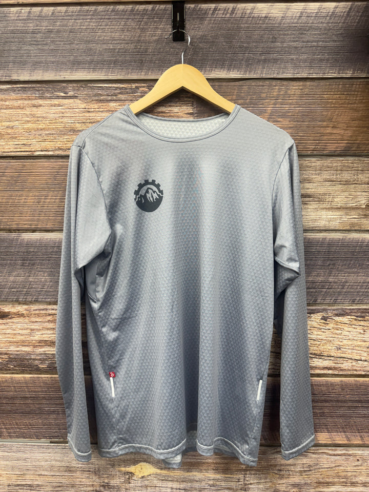 Switchback Sports Jersey L/S Aqua Gray