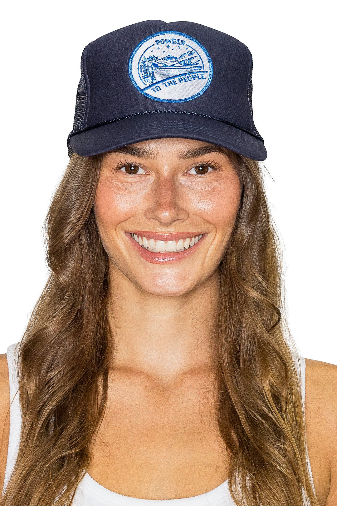 Powder to the People Trucker Hat