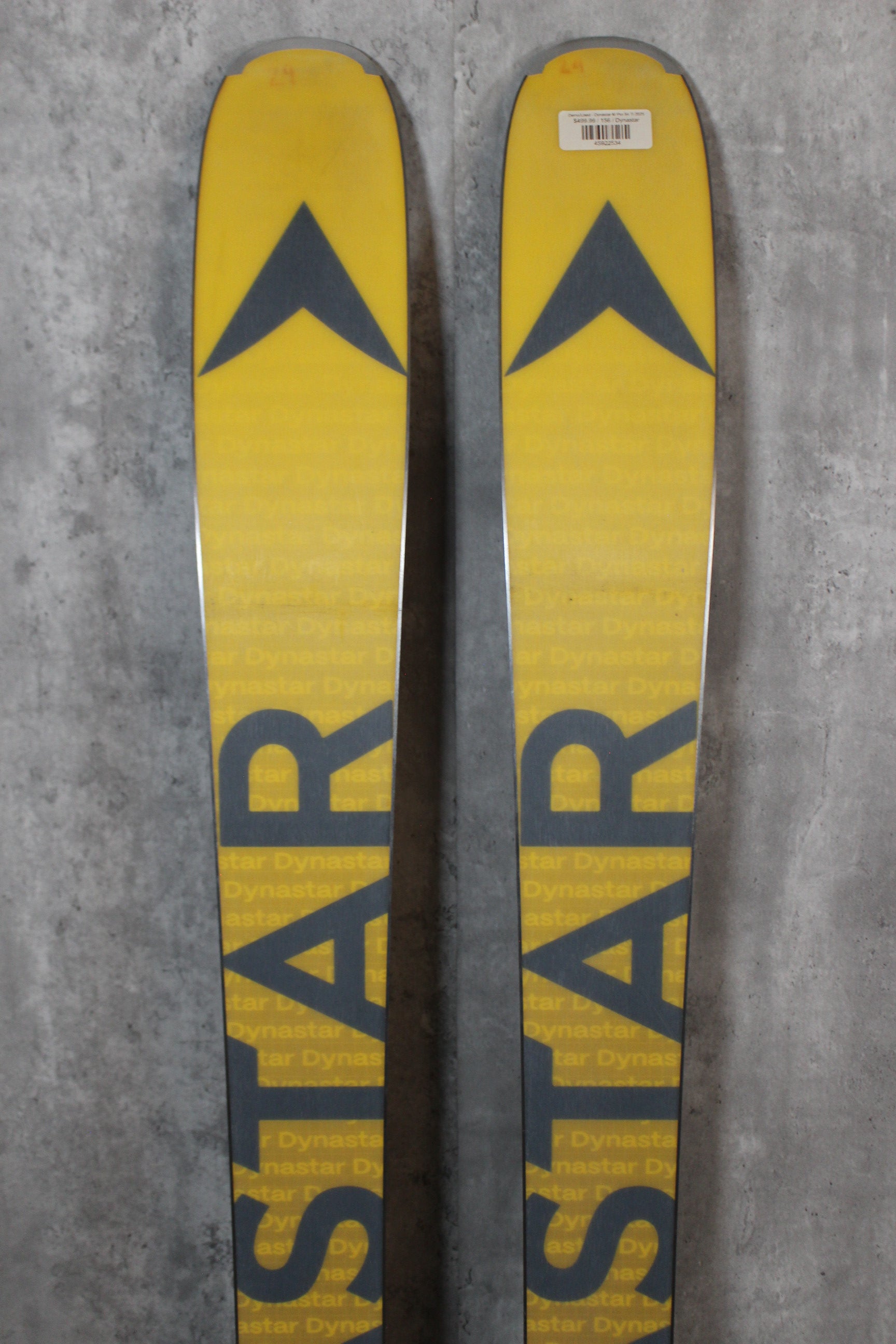 DYNASTAR COURSE DEMO１８５センチ スキー イエロー/ブルー Dynastar Team Omeglass World Cup Kids Race Skis, 132cm, Look