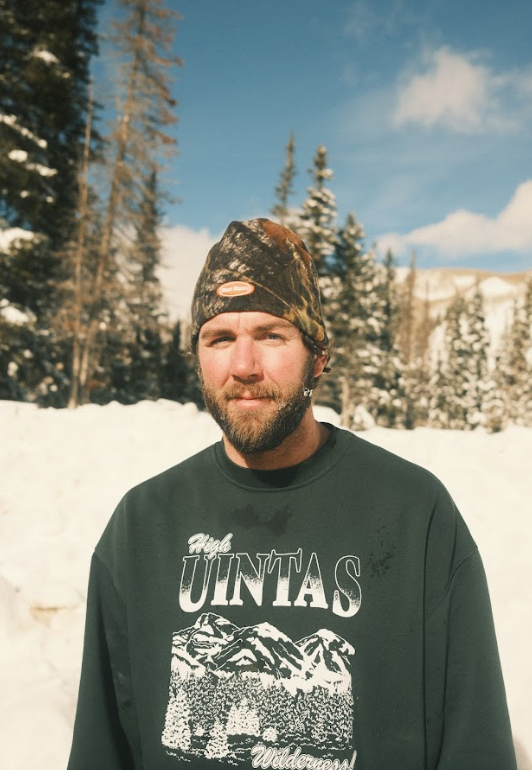 Blue Bison Camo Fleece Beanie