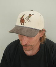 Blue Bison Frog Skijoring Corduroy Hat