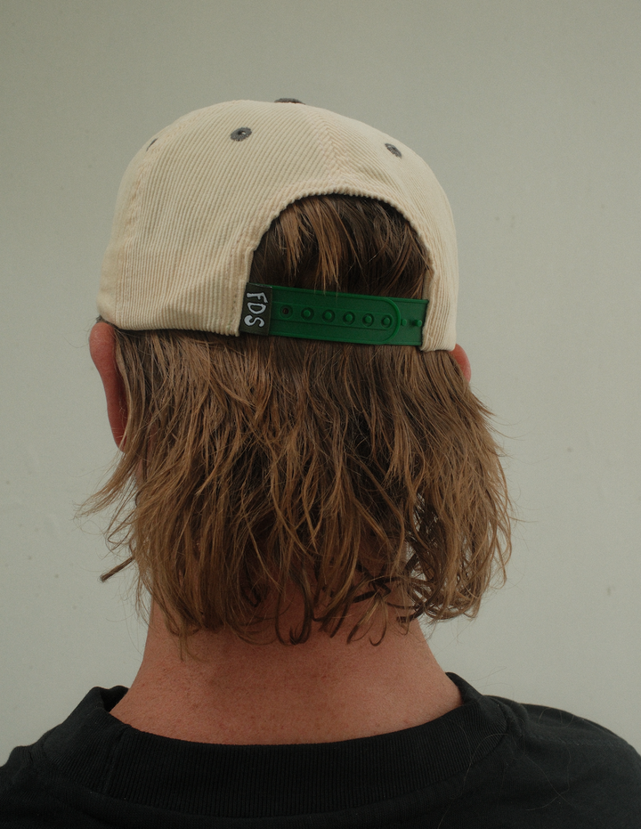 Blue Bison Frog Skijoring Corduroy Hat