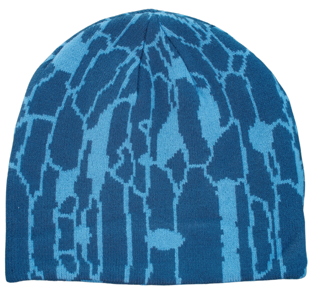 Blue Bison Tree Bark Skull Cap