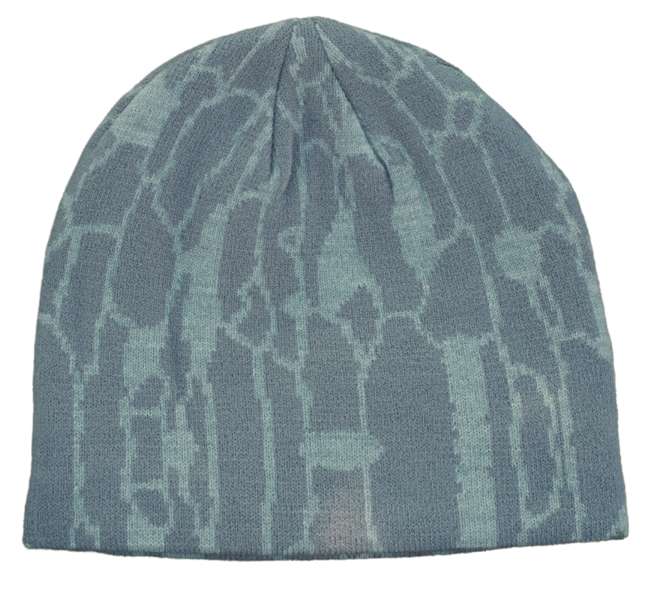 Blue Bison Tree Bark Skull Cap