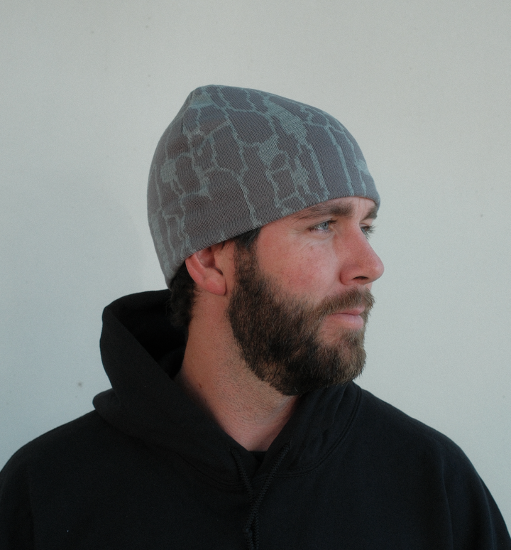 Blue Bison Tree Bark Skull Cap