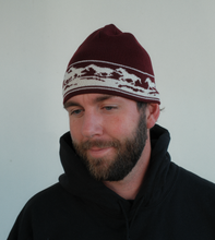 Blue Bison Mustang Skull Cap