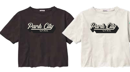 Park City Drop Anchor Thrift Shop Tee