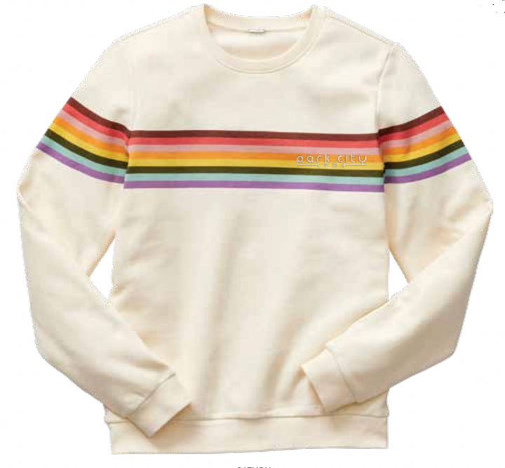 Collie Chill Stripe Crew - Women's