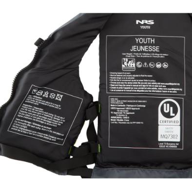 NRS Crew Youth PFD Life Jacket