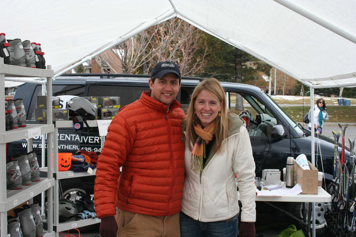 Switchback Sports first ski swap