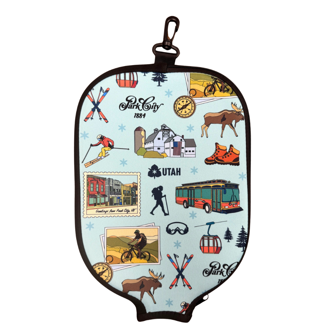 Park City Pickleball Paddle Cover