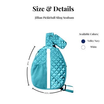 Pickleball Sling Crossbody Bag