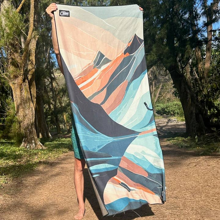 Captain Crabby Travel Beach Towel