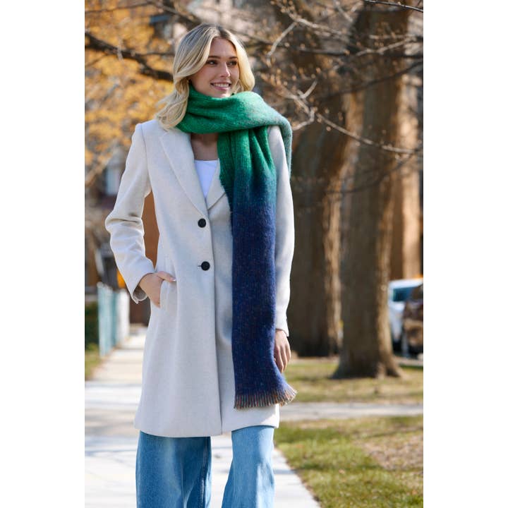 Tanya Ombre Blanket Scarf