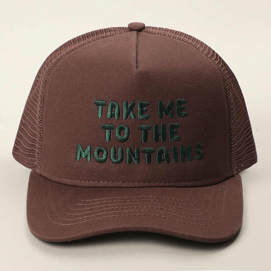 Take Me to the Mountains Trucker