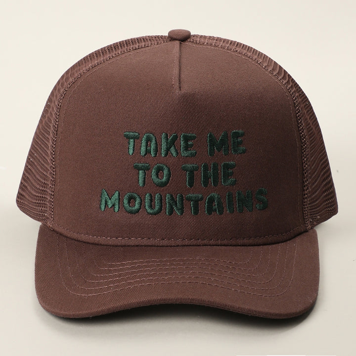 Take Me to the Mountains Trucker