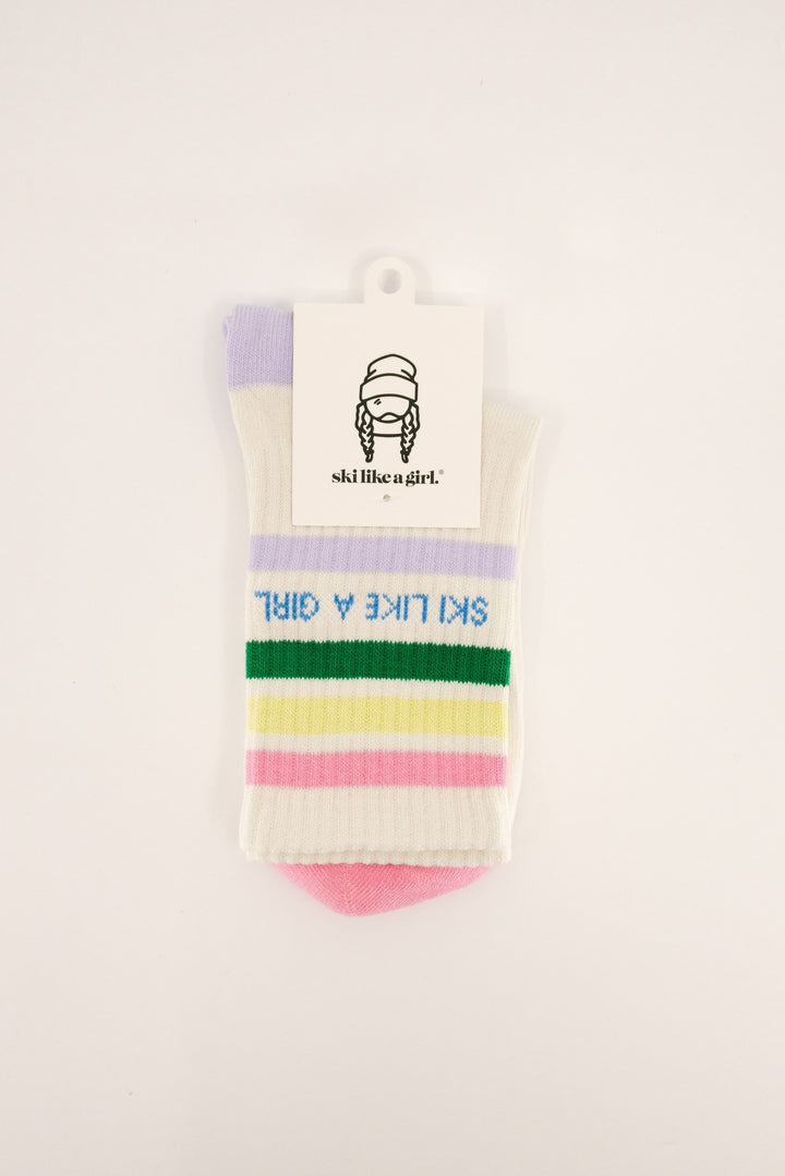 Ski Like a Girl Socks