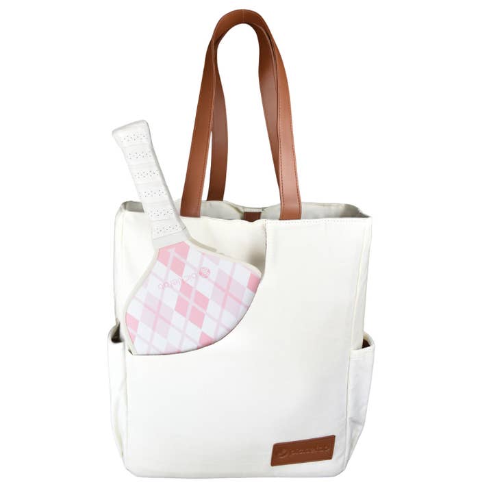 Premium Canvas Pickleball Tote Bag
