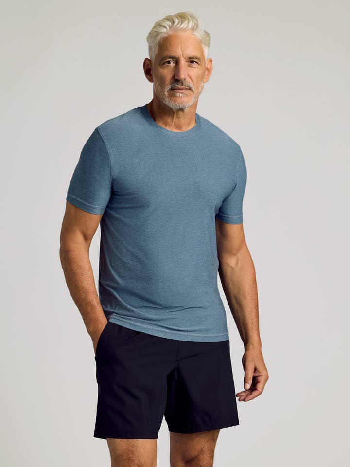 Active Crew Neck Tee
