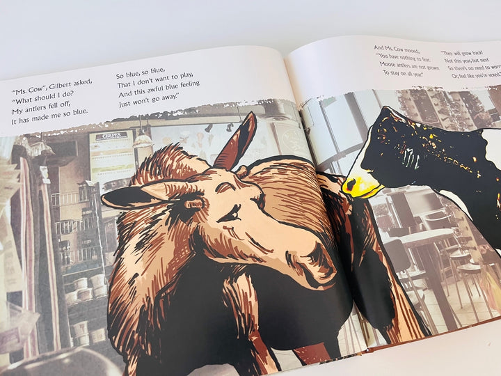 Gilbert the Moose Loses His Antlers - Book