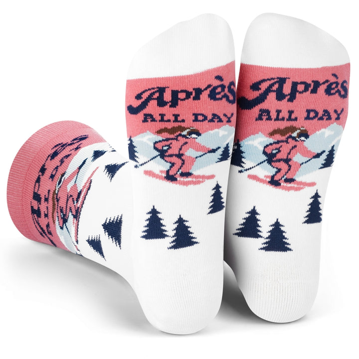 Pink Apres All Day Women's Socks