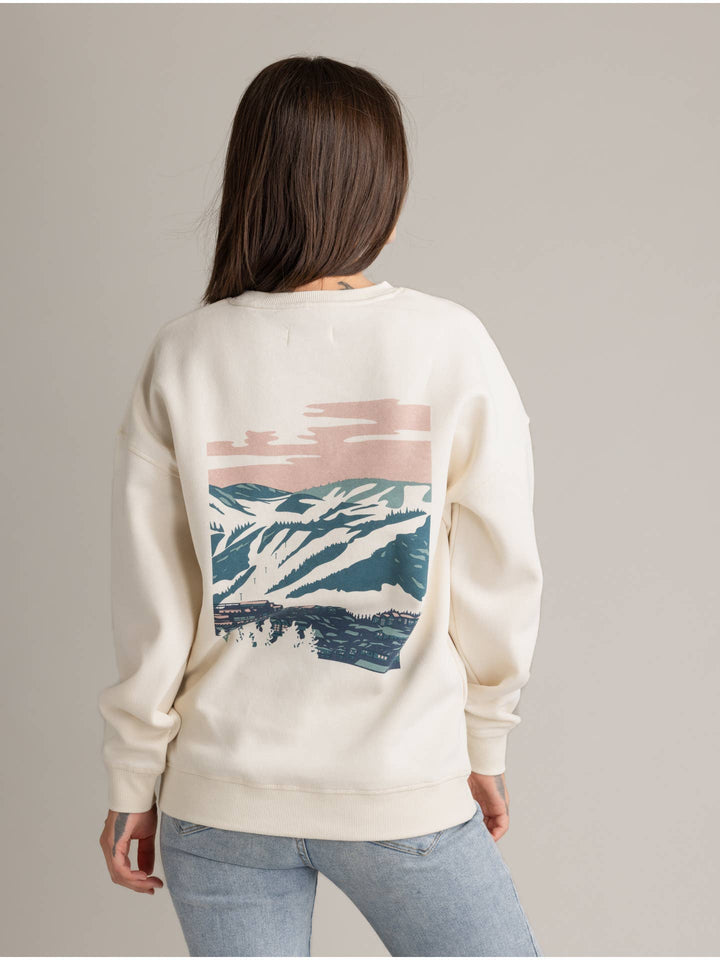Gabriella Oversized Graphic Crew