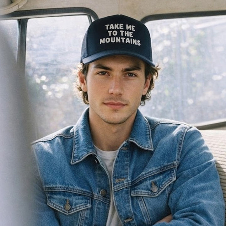 Take Me to the Mountains Trucker