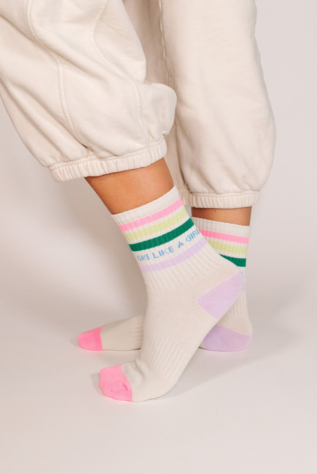 Ski Like a Girl Socks